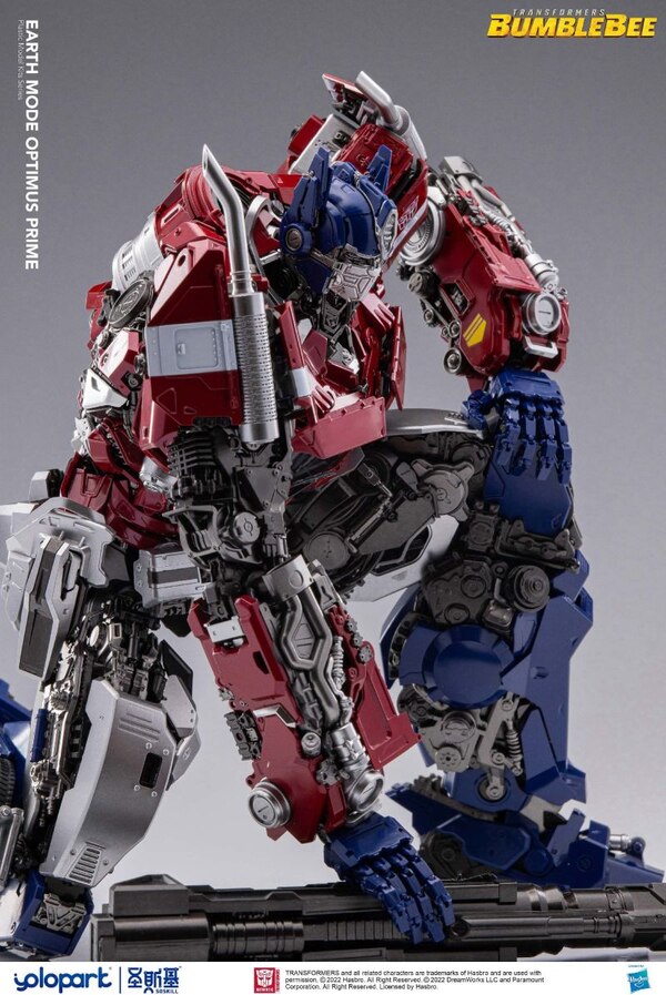 Image Of Earth Mode Optimus Prime Bumblebee Movie AMK Official From Yolopark  (5 of 15)